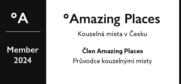 Amazing Places, Kouzelná místa v Česku. Člen Amazing Places - Průvodce kouzelnými místy - 2022