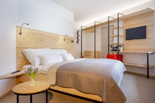 Dvoulůžkový pokoj s manželskou postelí | Bellevue Ski & Spa Hotel Harrachov 